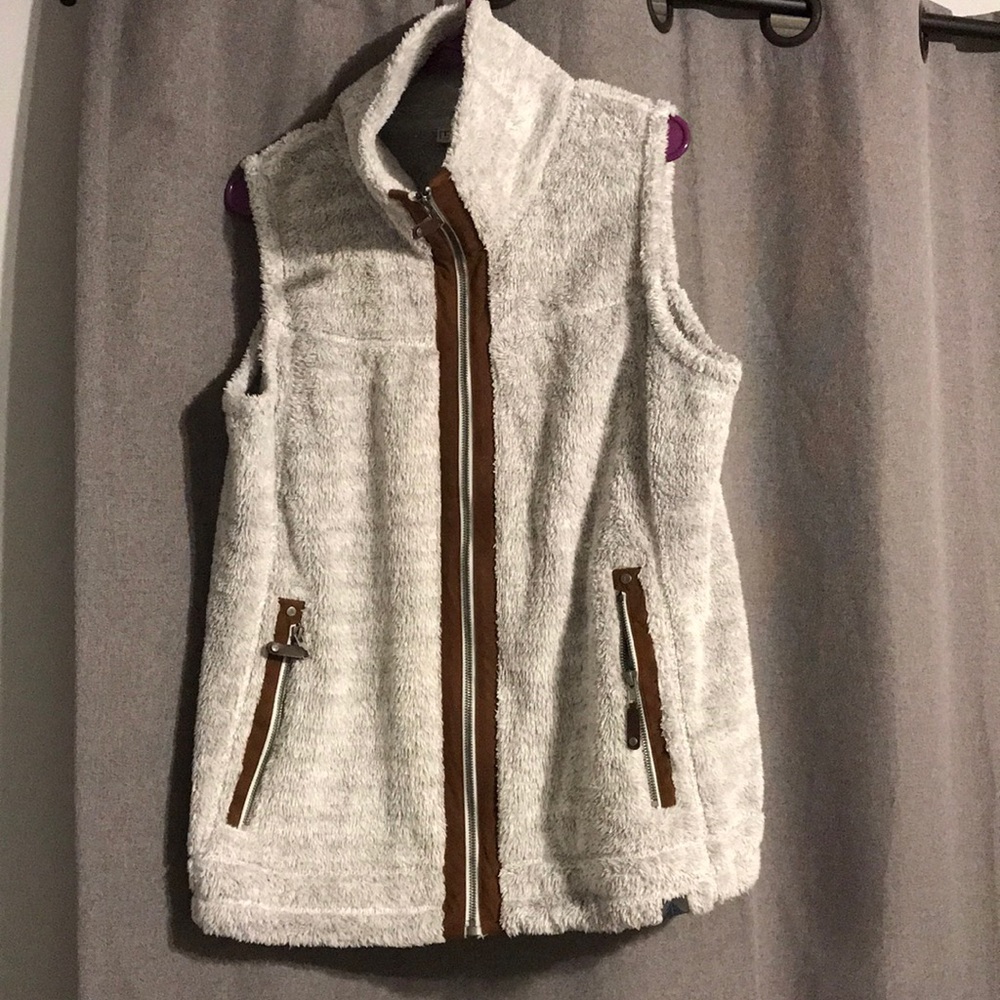 Cozy L.L Bean vest!